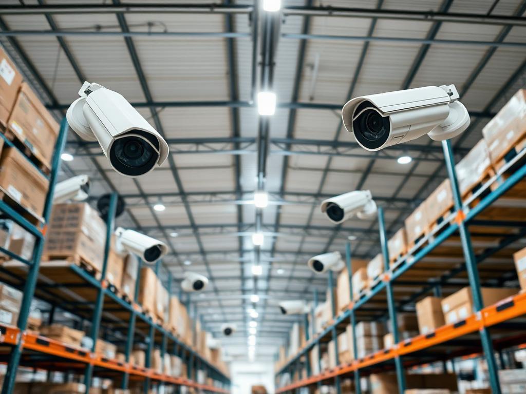 Entrepôt logistique sécurisé