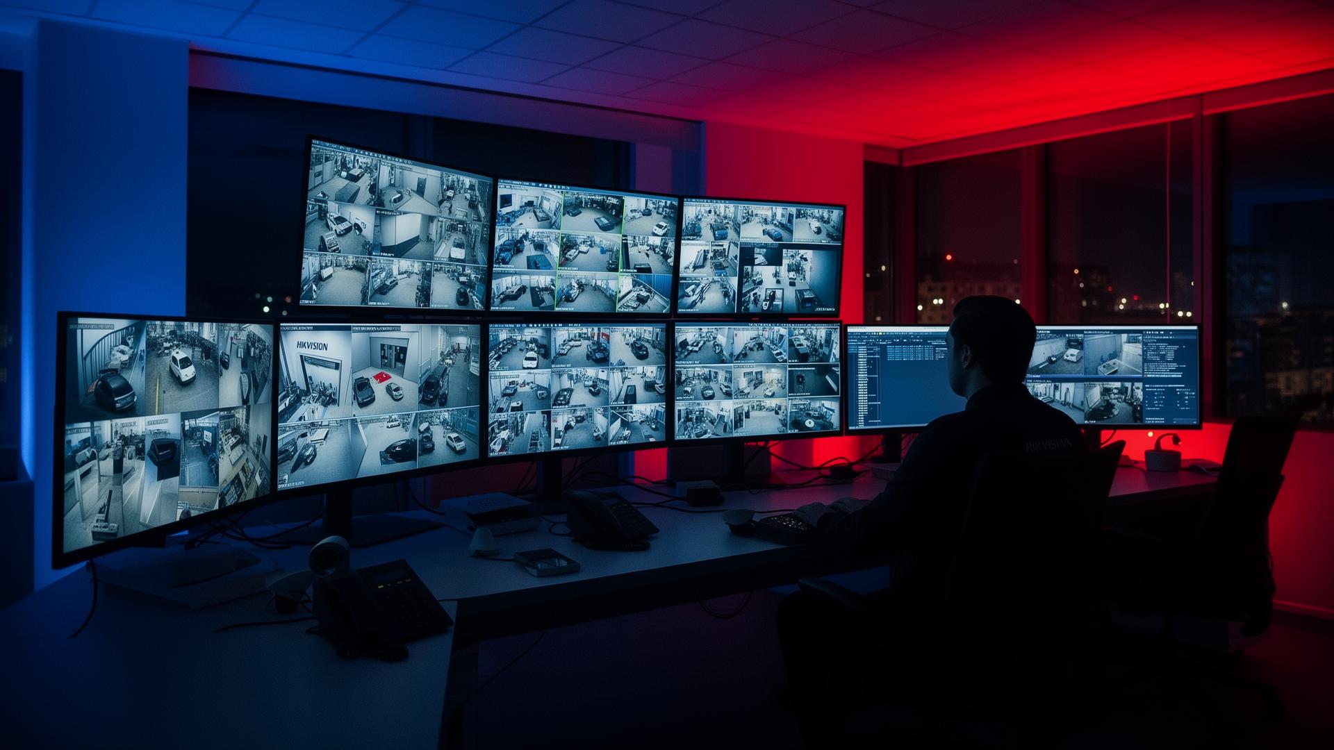 Salle de contrôle vidéosurveillance ARGOS